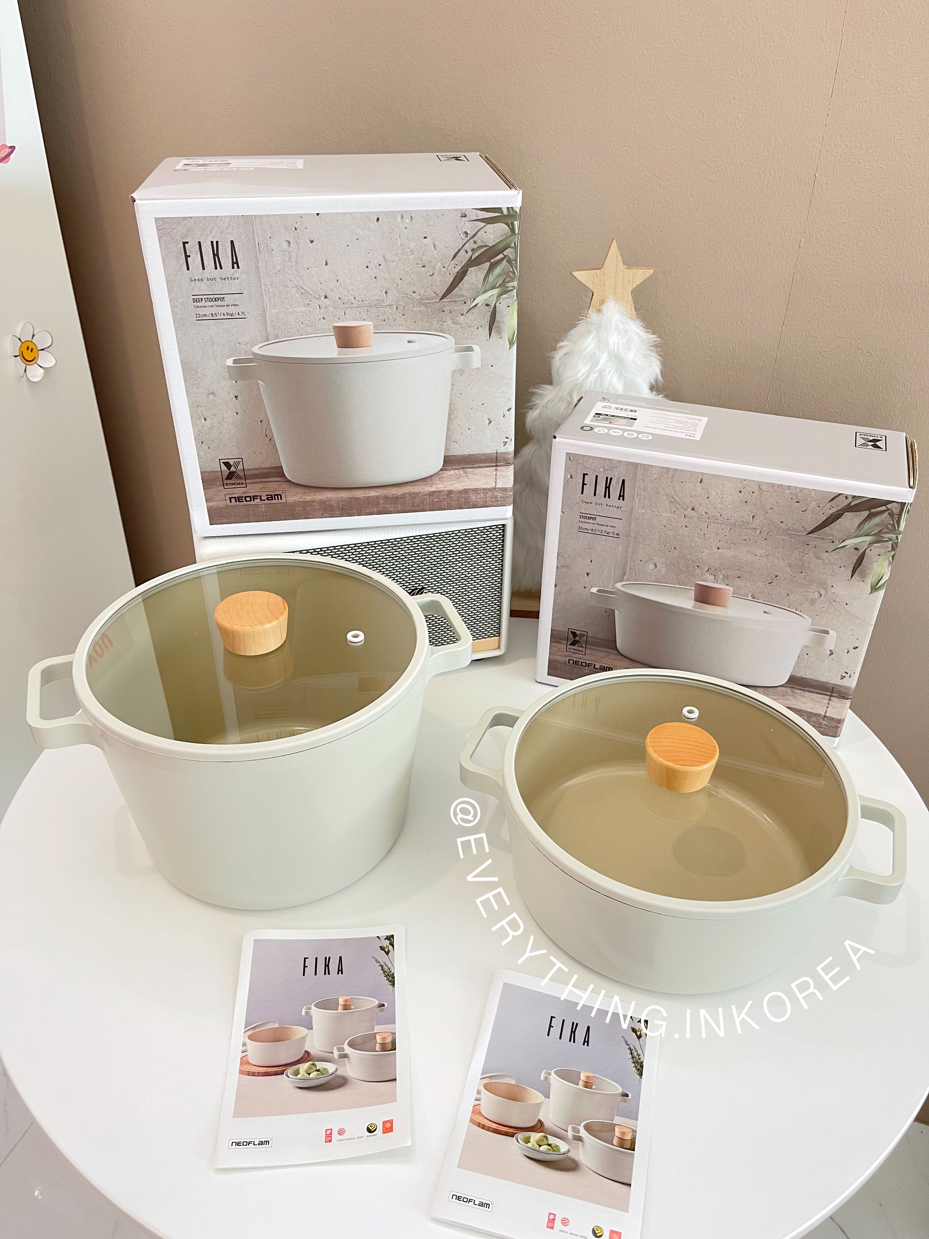 Fika Stockpot หม้อ22cm (ทรงเตี้ย)