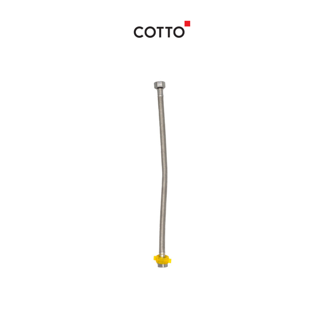COTTO F933001 สายน้ำดี สแตนเลส ยาว 18 นิ้ว
