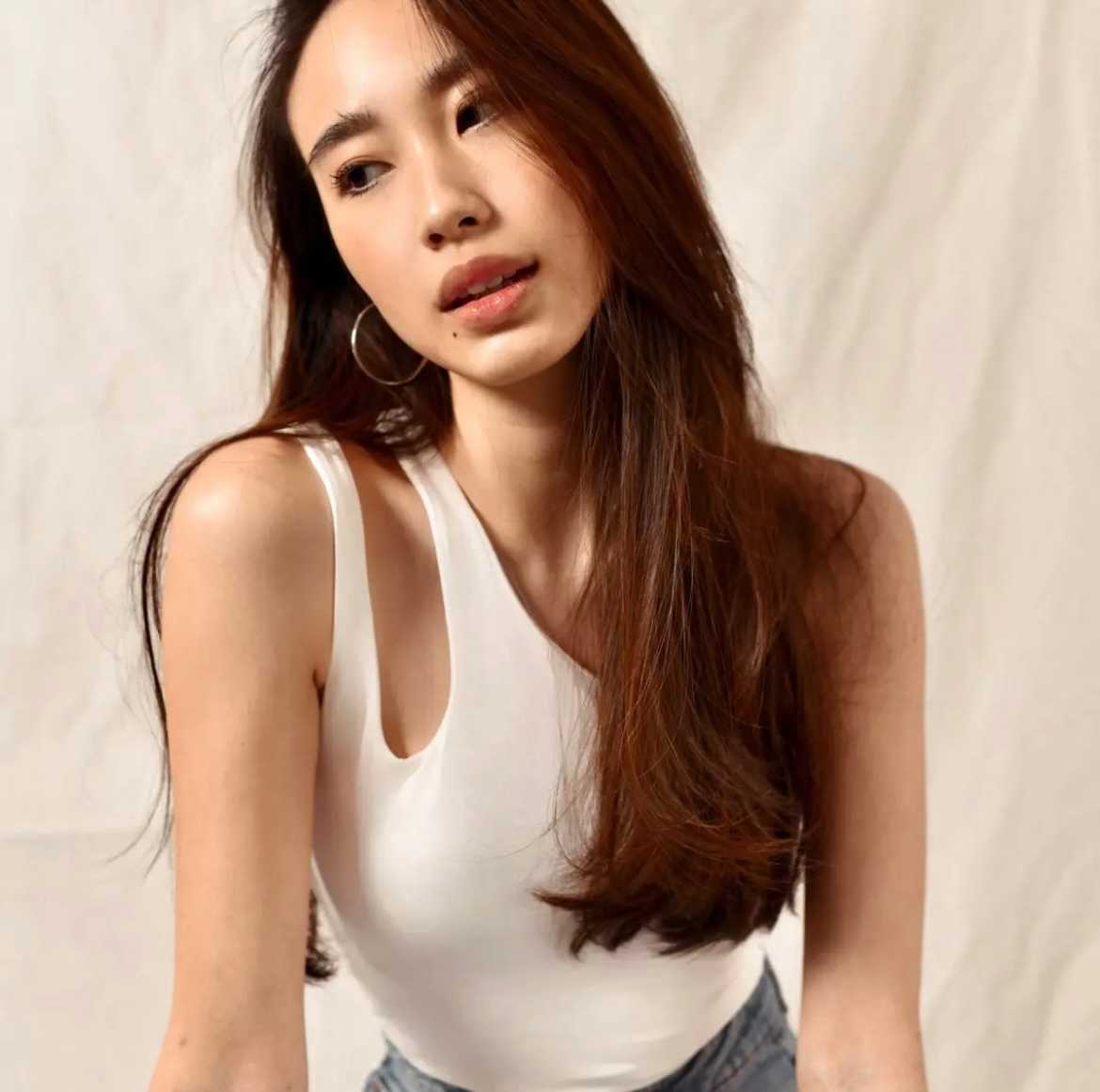Seoul tank top in White