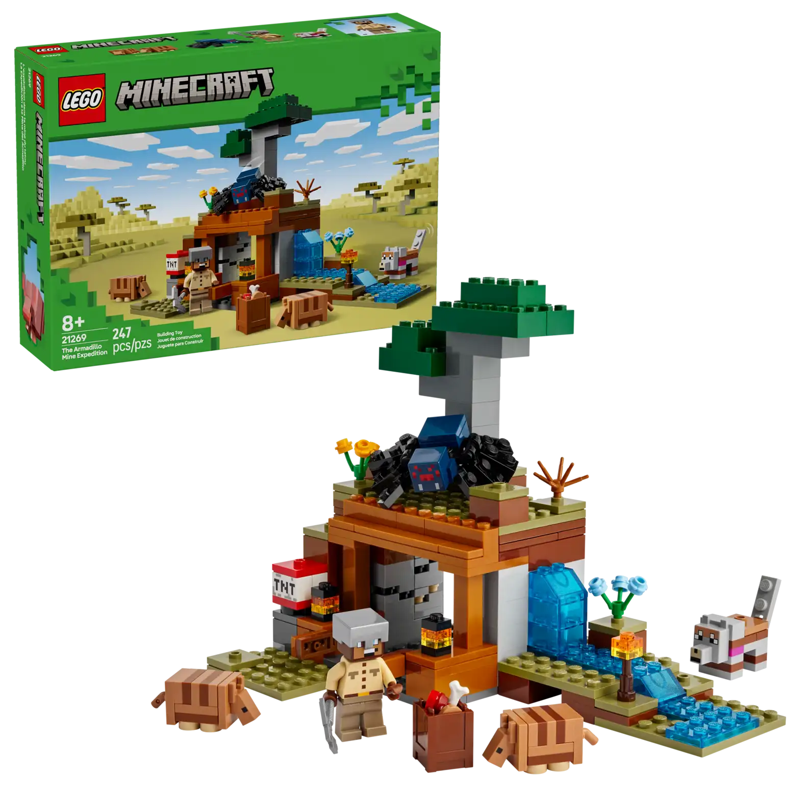 LEGO 21269 The Armadillo Mine Expedition (สินค้าซื้อแล้วไม่รับเปลี่ยนคืน)