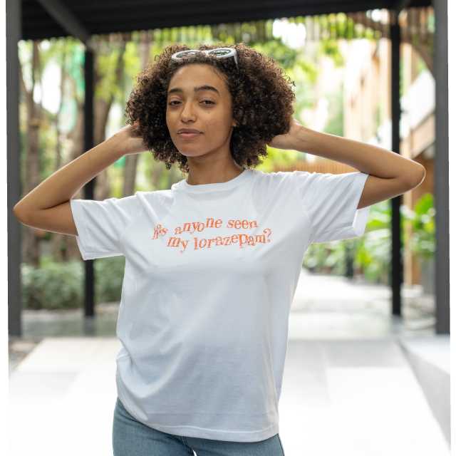 Classic Loose Fit T-Shirt (White, Size XL)