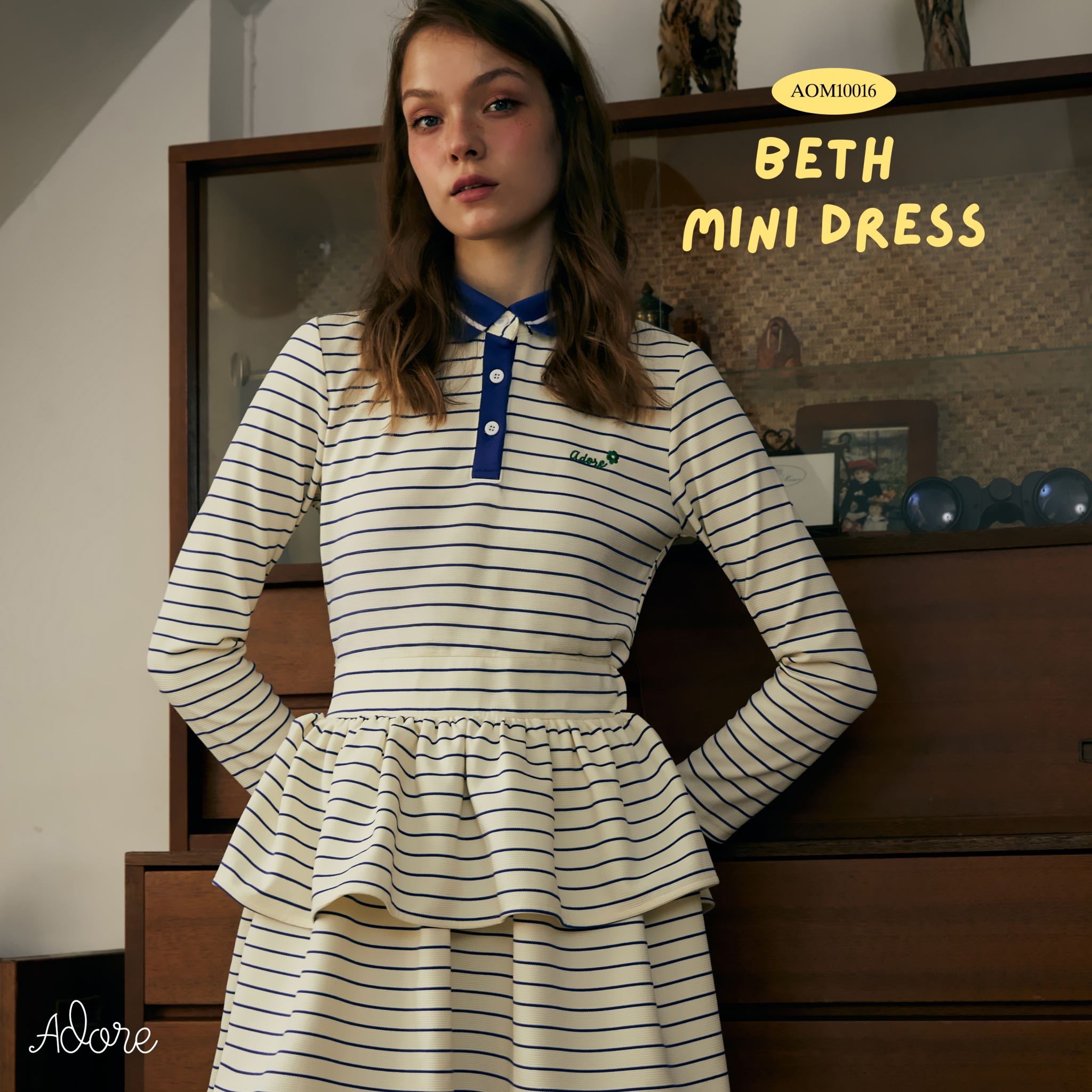 ADORE2112 AOM10016 : BETH MINI DRESS