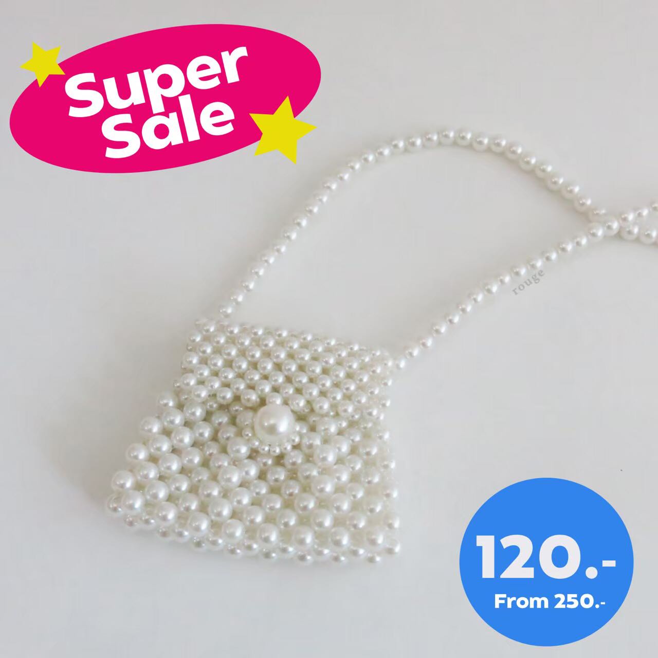 กระเป๋ามุก Pearl crossbody bag