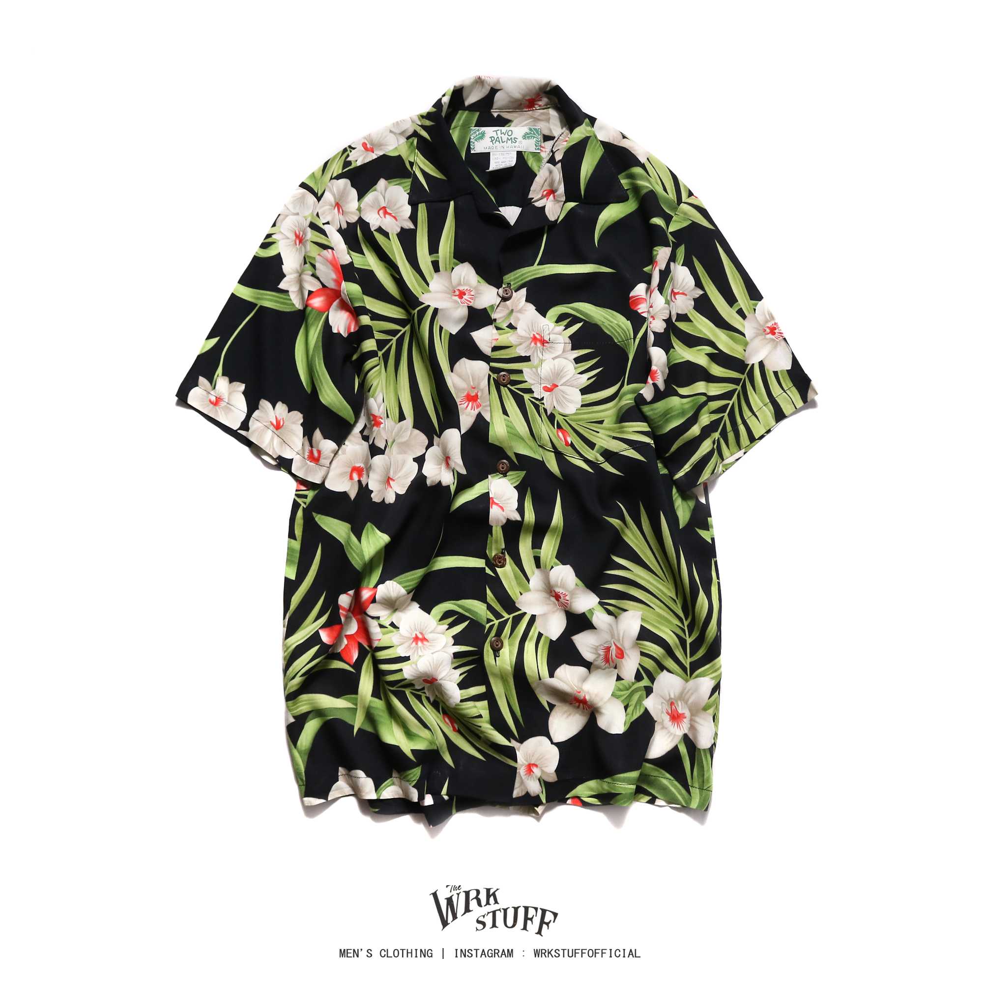 Two Palm Aloha Shirt (S)
