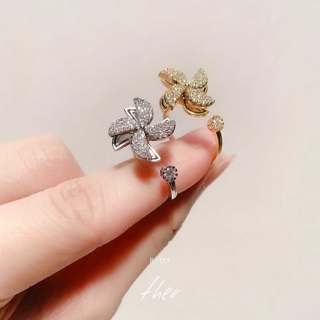 แหวนกังหันหมุนได้ ฟรีไซส์ R-111 #ขายดี 🧧🪭#LUCKY🌈HAPPY SUMMER