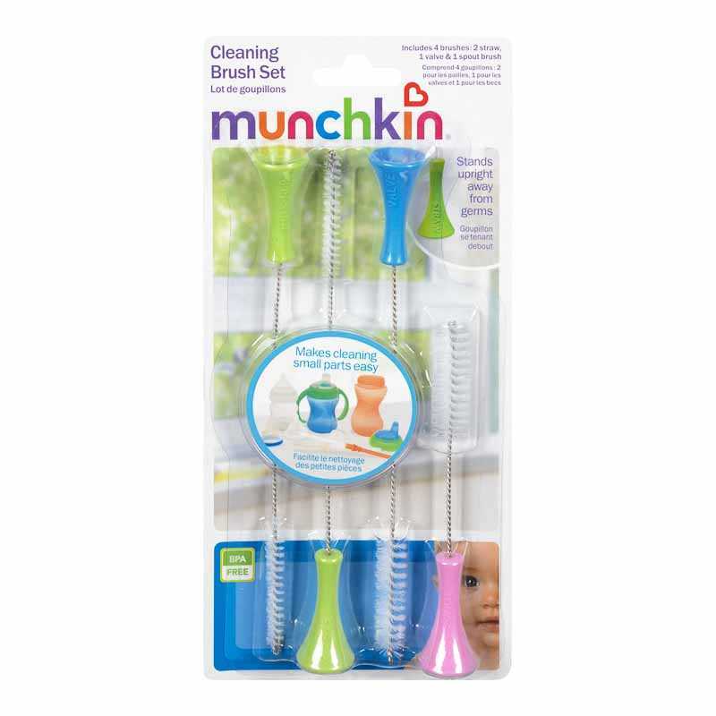 #แปรงล้างหลอด Munchkin : MNK15222 Cleaning Brush Set