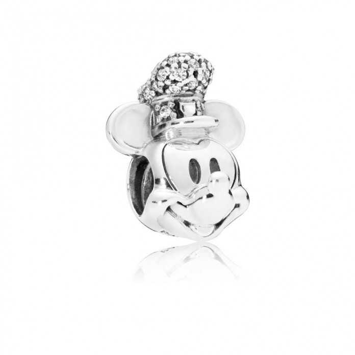 Disney Mickey Mouse Pavé Steamboat Willie Charm