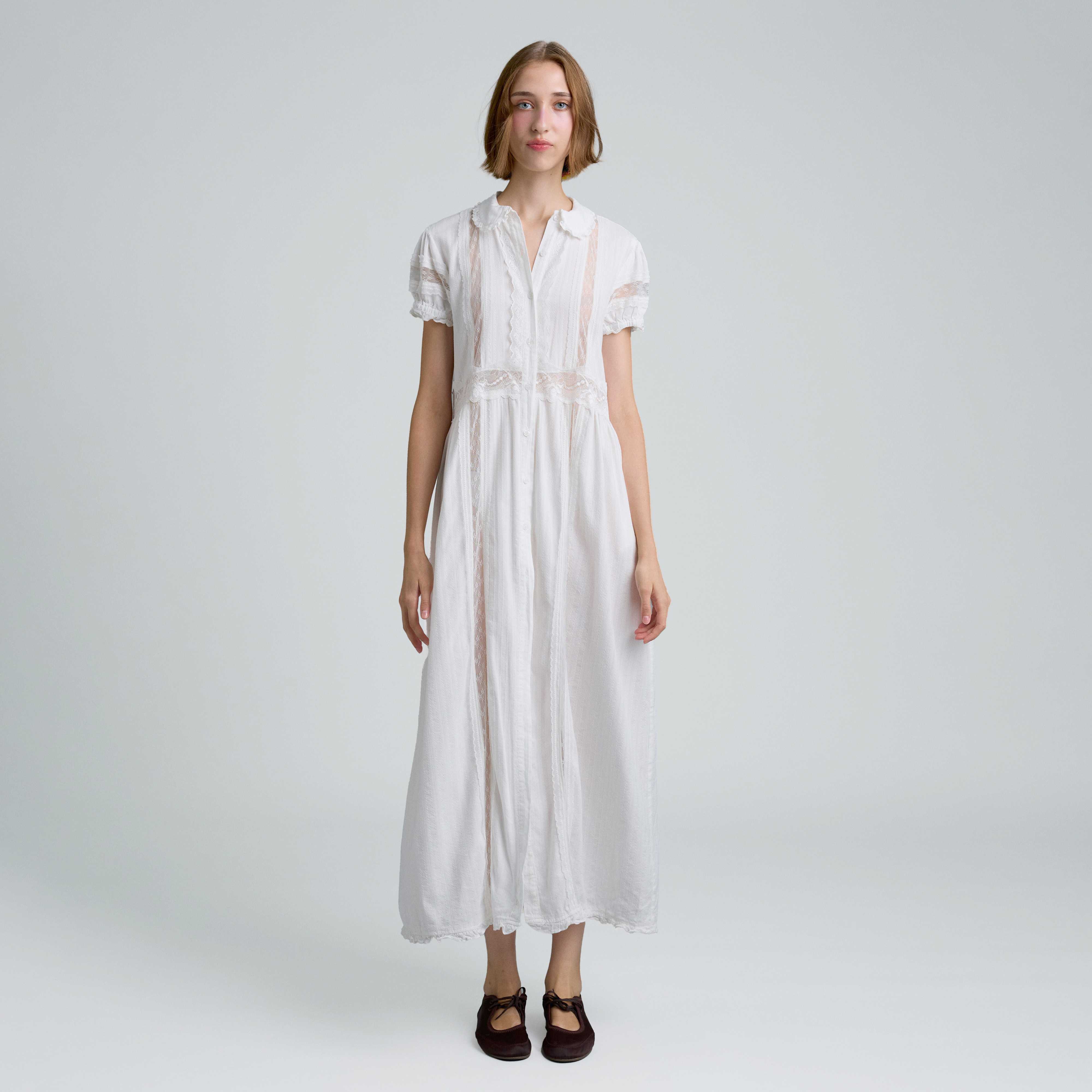 AIRY PUFF SLEEVES DRESS (Pre order ส่งไม่เกิน 2/12/25)