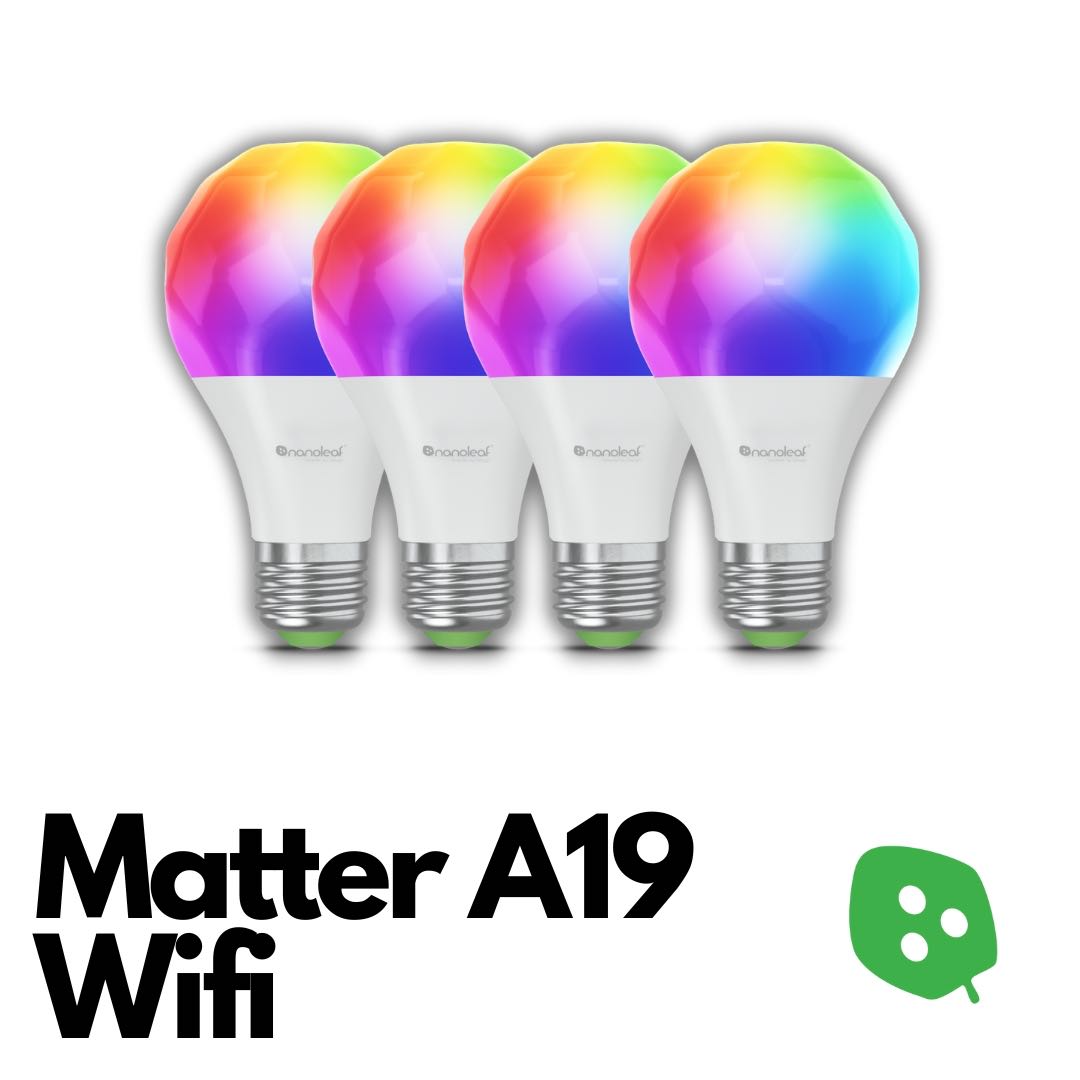 Matter WIFI E27 Smart Bulbs ( 4 Pack )