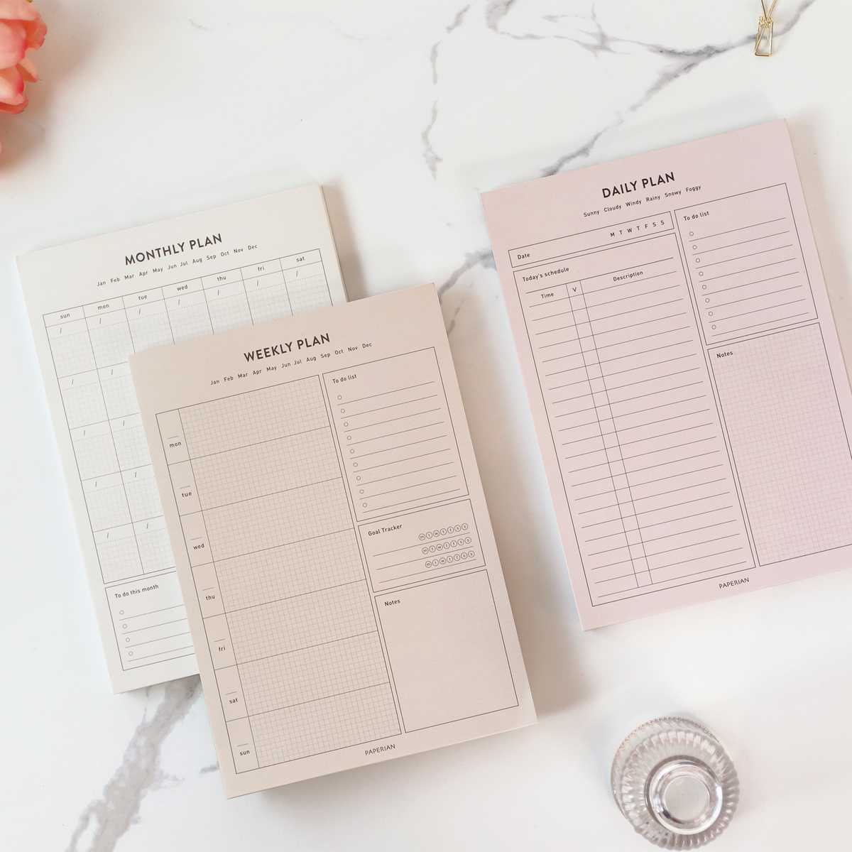Life Pad A5 Planner แพลนเนอร์แบบโน้ตแพด