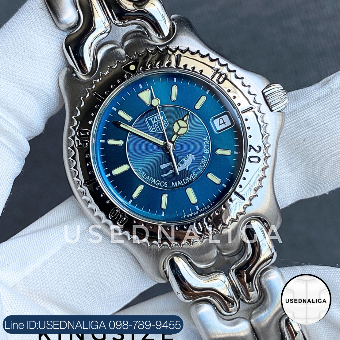 TAG HEUER Limited MALDIVES ผลิต2000เรือนเท่านั้น ขนาดKingsize