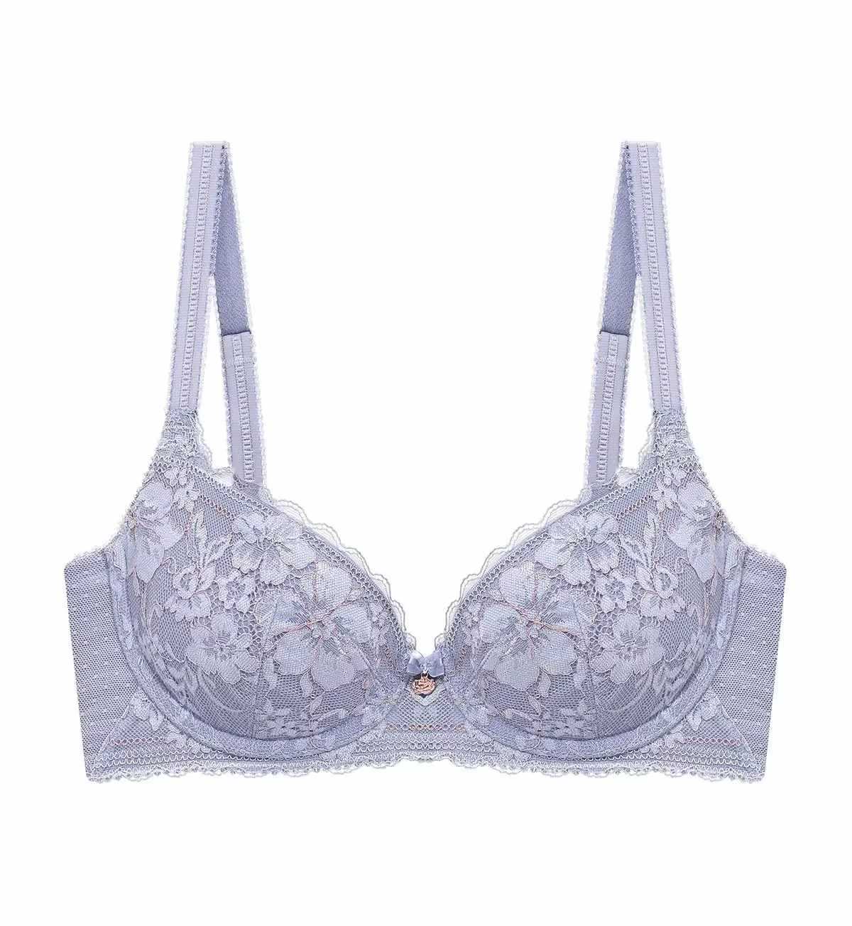 Triumph 10225971 Florale Lunisolace WHU-R 7686 เสื้อชั้นในมีโครงดันทรง สีเทา