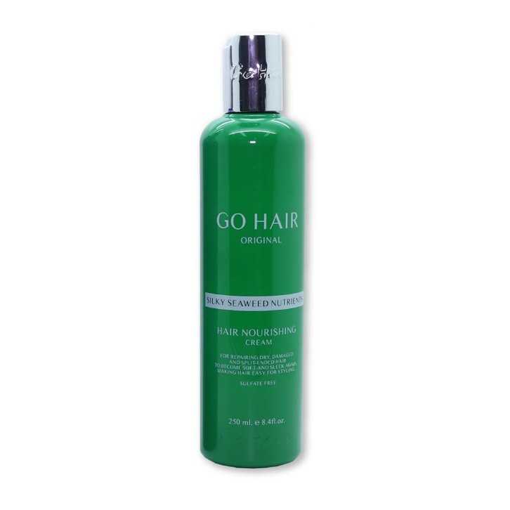 Go Hair Silky Seaweed Nutrients สีเขียว ขวดใหญ่ 250ml