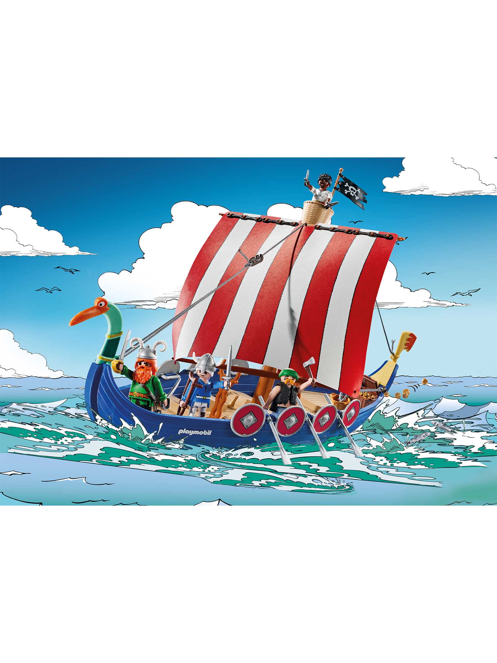 Playmobil 71888 แอสเทอริกซ์ เรือโจรสลัด