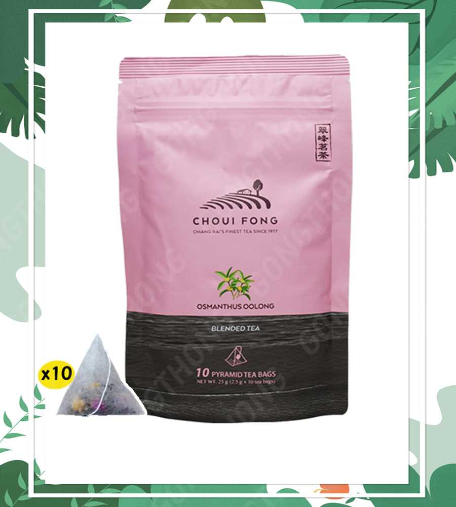 ฉุยฟง ชาอูหลงหมื่นลี้ ชาอูหลงผสมดอกหมื่นลี้ ชนิดซอง ขนาด 2.5 g x 10 tea bags