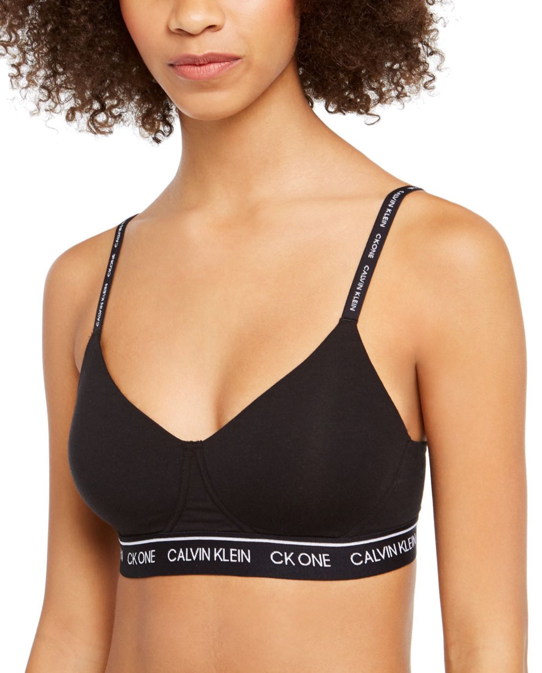 พร้อมส่ง🇺🇸Calvin Klein - CK One Wirefree Bralette บรามีฟองน้ำ