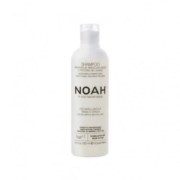 NOAH - Moisturizing shampoo with sweet fennel and wheat proteins 250 ml