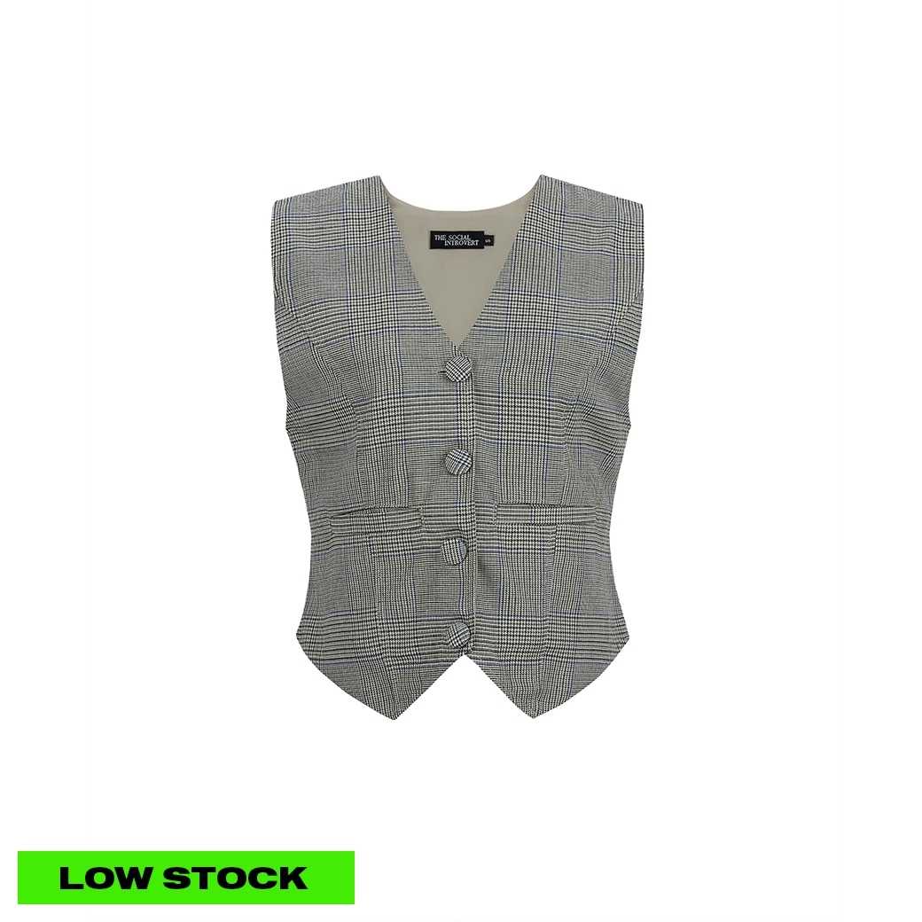 RIVERA CHECKERED VEST