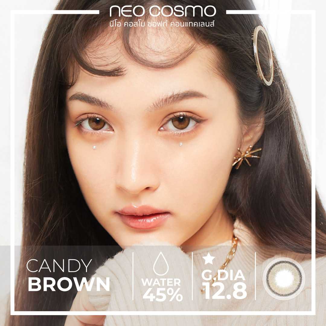 คอนแทคเลนส์ Candy Brown