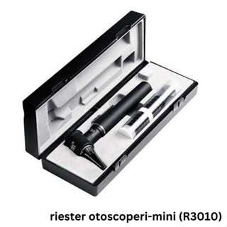 Riester ชุดอุปกรณ์สำหรับส่องตรวจหู แบบ Fiber Optic รุ่น ri-miniOtoscope, XL2.5V[รับประกัน 1