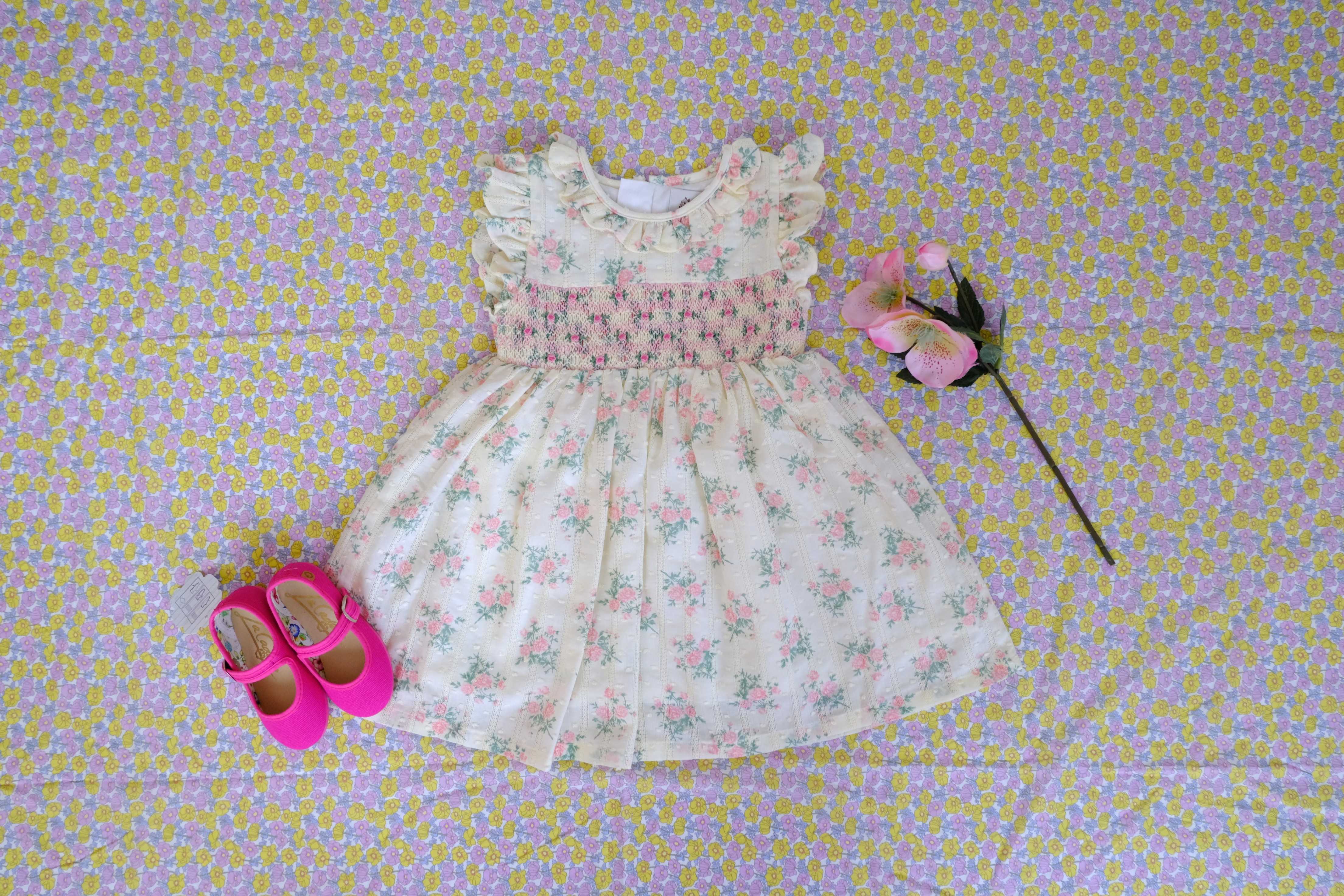 Victoria Dress (Pink/Purple)