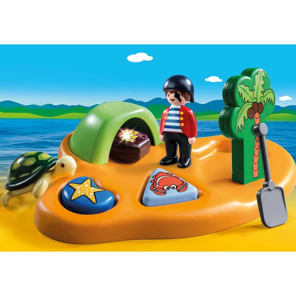 Playmobil 9119 123 Pirate Island  123 เกาะโจรสลัด