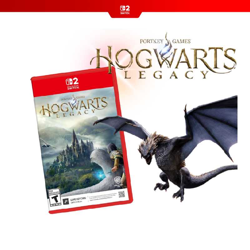 [พร้อมส่ง] Nintendo Switch2 Game Hogwarts Legacy (Game-Key Card) Zone EU / English