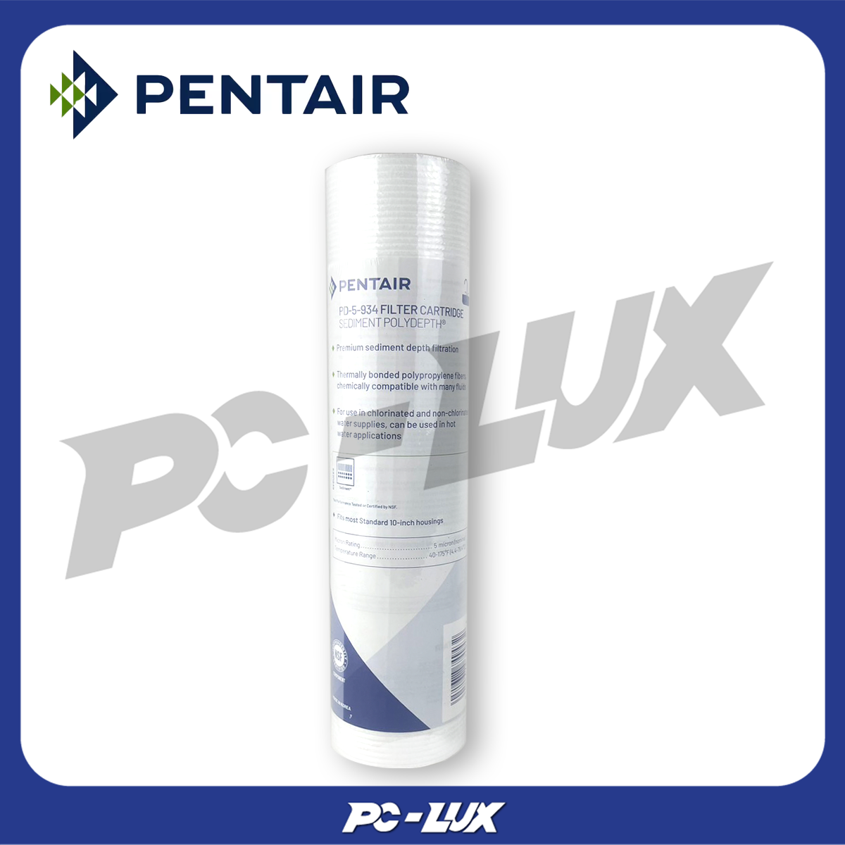 PENTAIR ไส้กรองตะกอนแบบโพลีเดปท์( Polydepth ) รุ่น PD-5-934