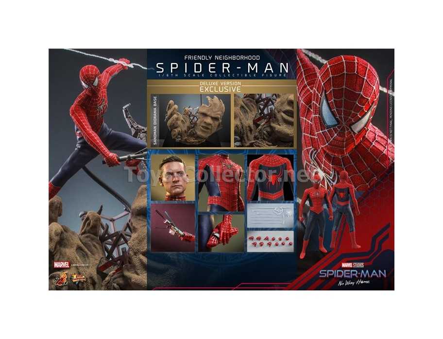Hot Toys MMS662 1/6 Spider-Man: No Way Home - Friendly Neighborhood Spider-Man (Deluxe Version) (KU)