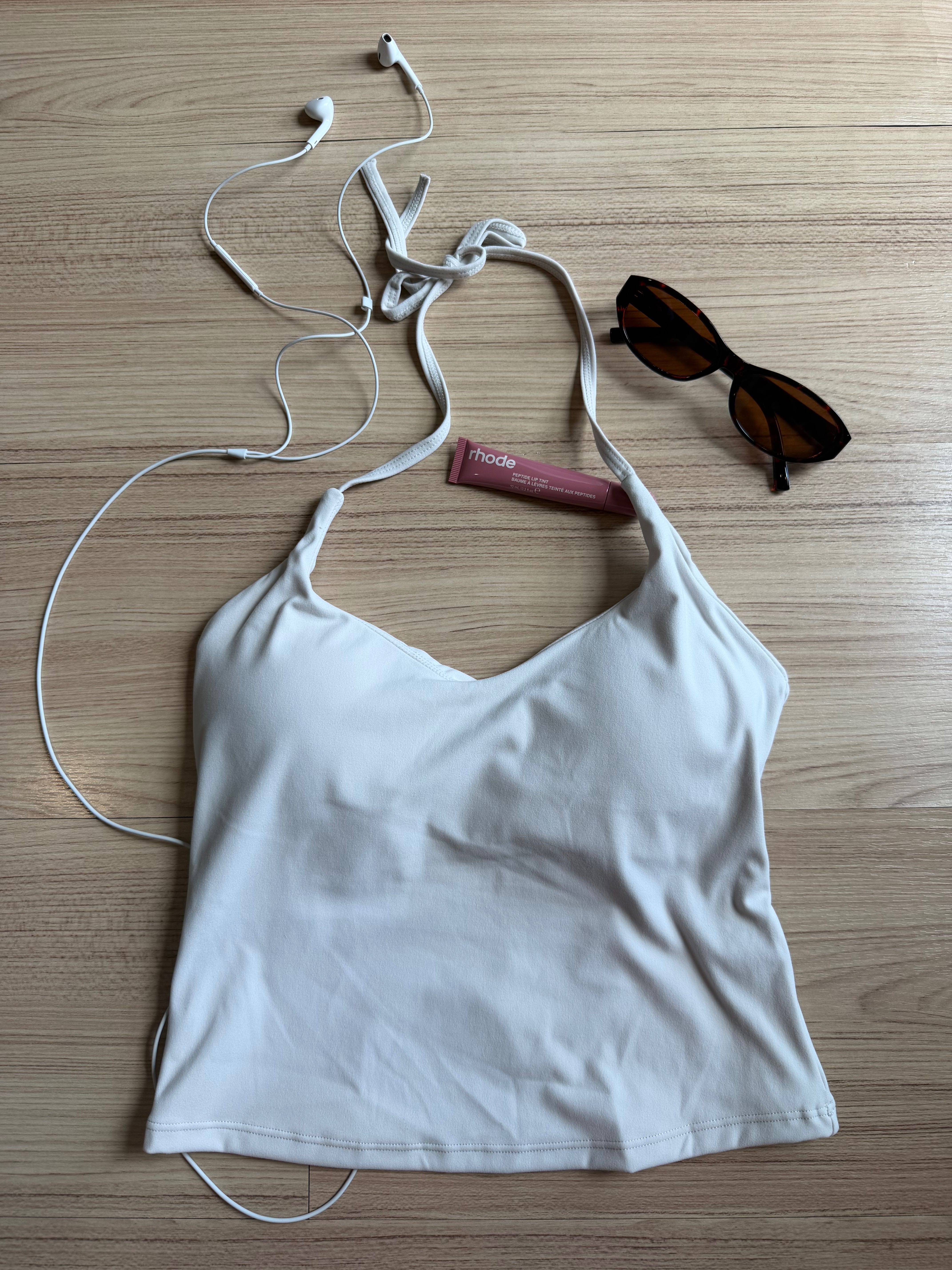 Muse Tie Halter / Offwhite