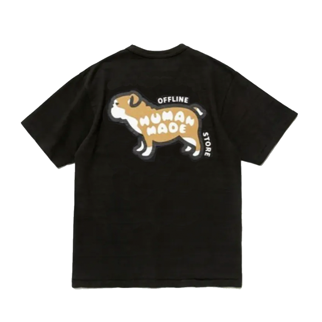 Human Made Pocket Off Line Dog Black