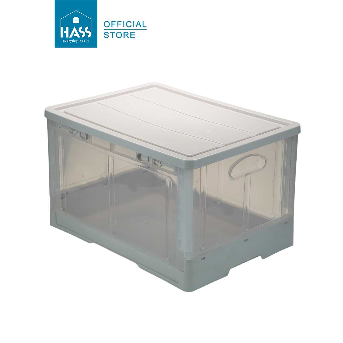 กล่องใส่ของพับได้แบบใส Clear Foldable Storage Box