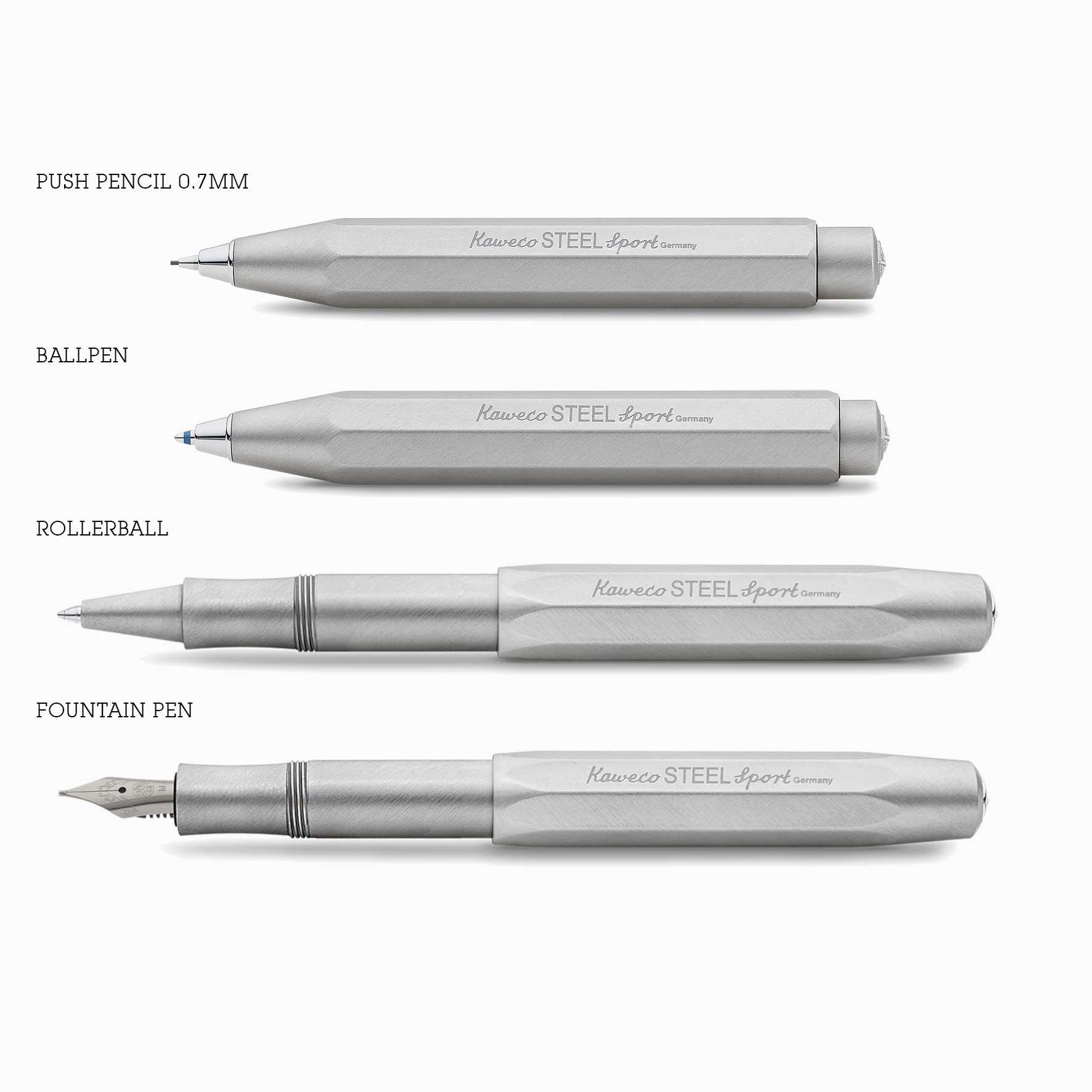 Kaweco STEEL Sport ปากกาคาเวโก้ รุ่น STEEL Sport