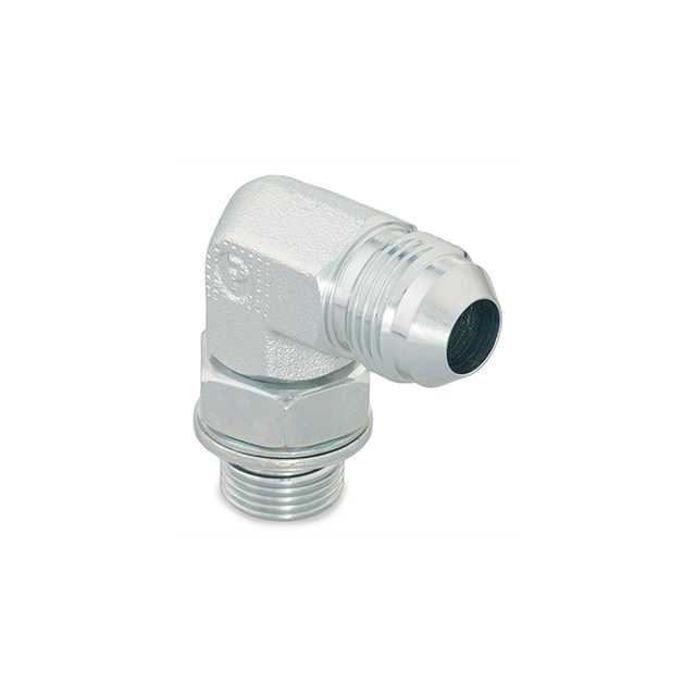 PH-Parker Elbow 90° Male 37° JIC Flare to Male BSPP, 4-4C4OMXS