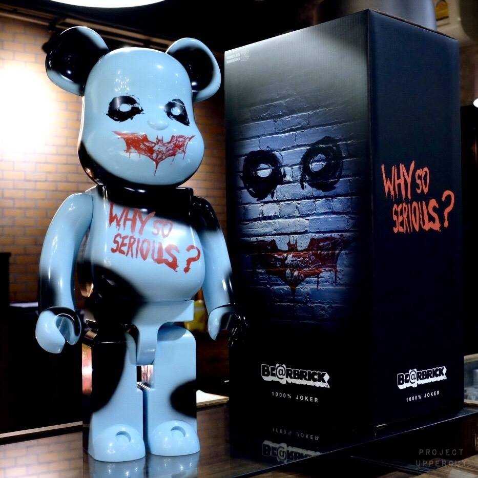 BE@RBRICK 1000% THE JOKER - Why So Serious [New]