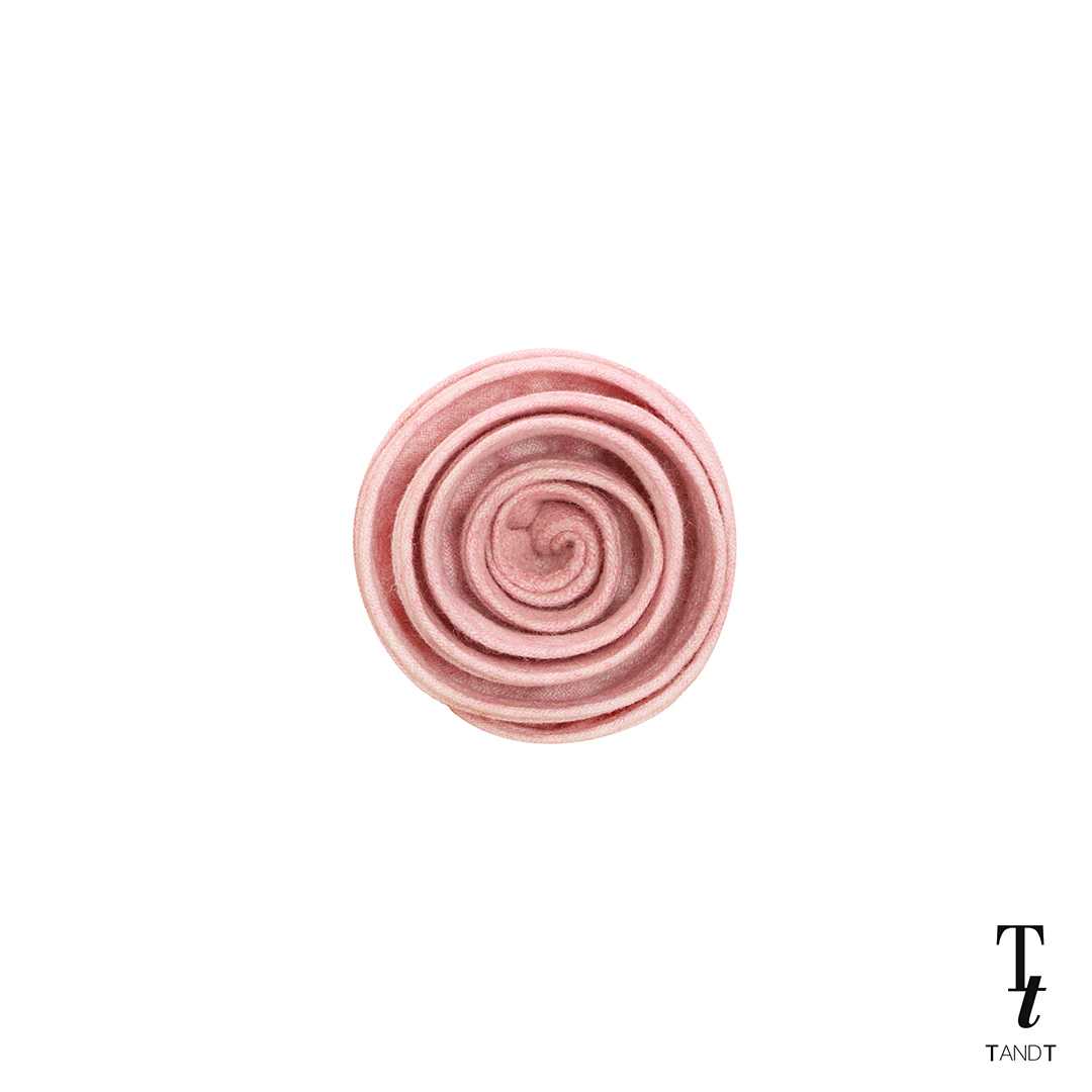 TandT - ROSEPIN - ROSE HAND-CRAFTED WOOL PIN (S)