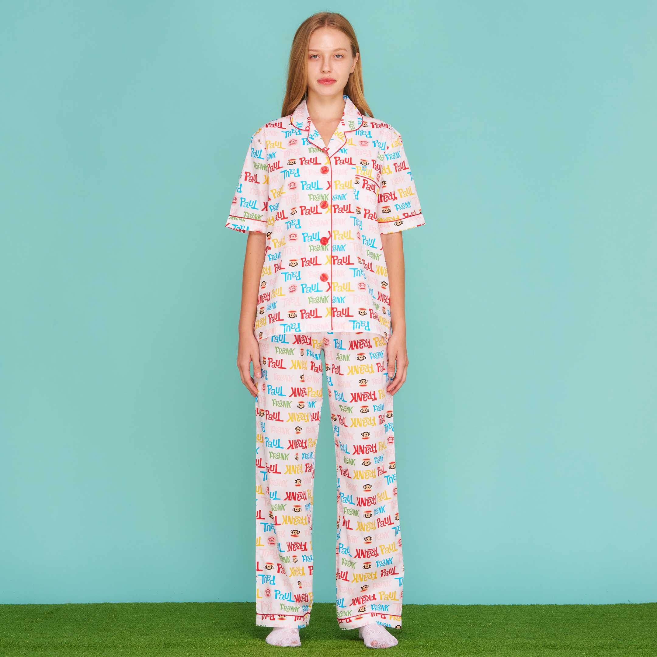 PAUL FRANK ชุดนอนกางเกงขายาว NAPPY OVER PANTS SET