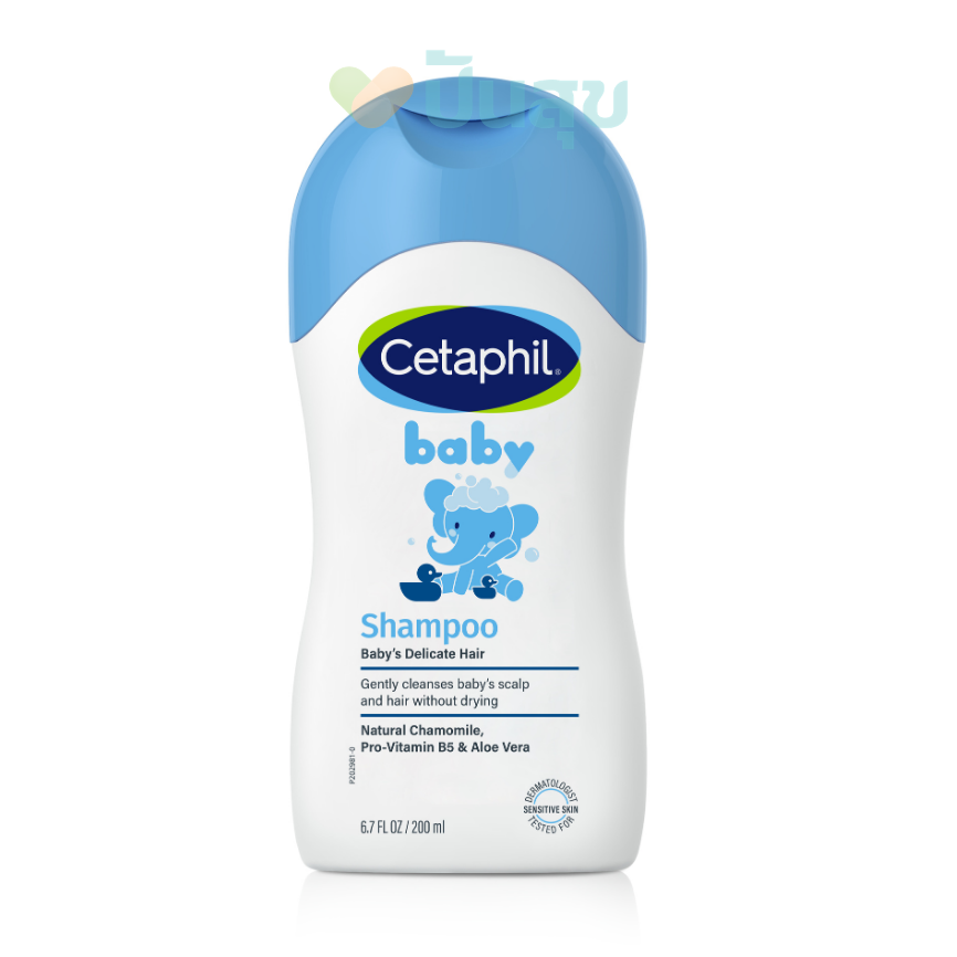 Cetaphil Baby Shampoo สำหรับผิวบอบบางแพ้ง่าย ใช้ได้ตั้งแต่เด็กแรกเกิด 200 ml