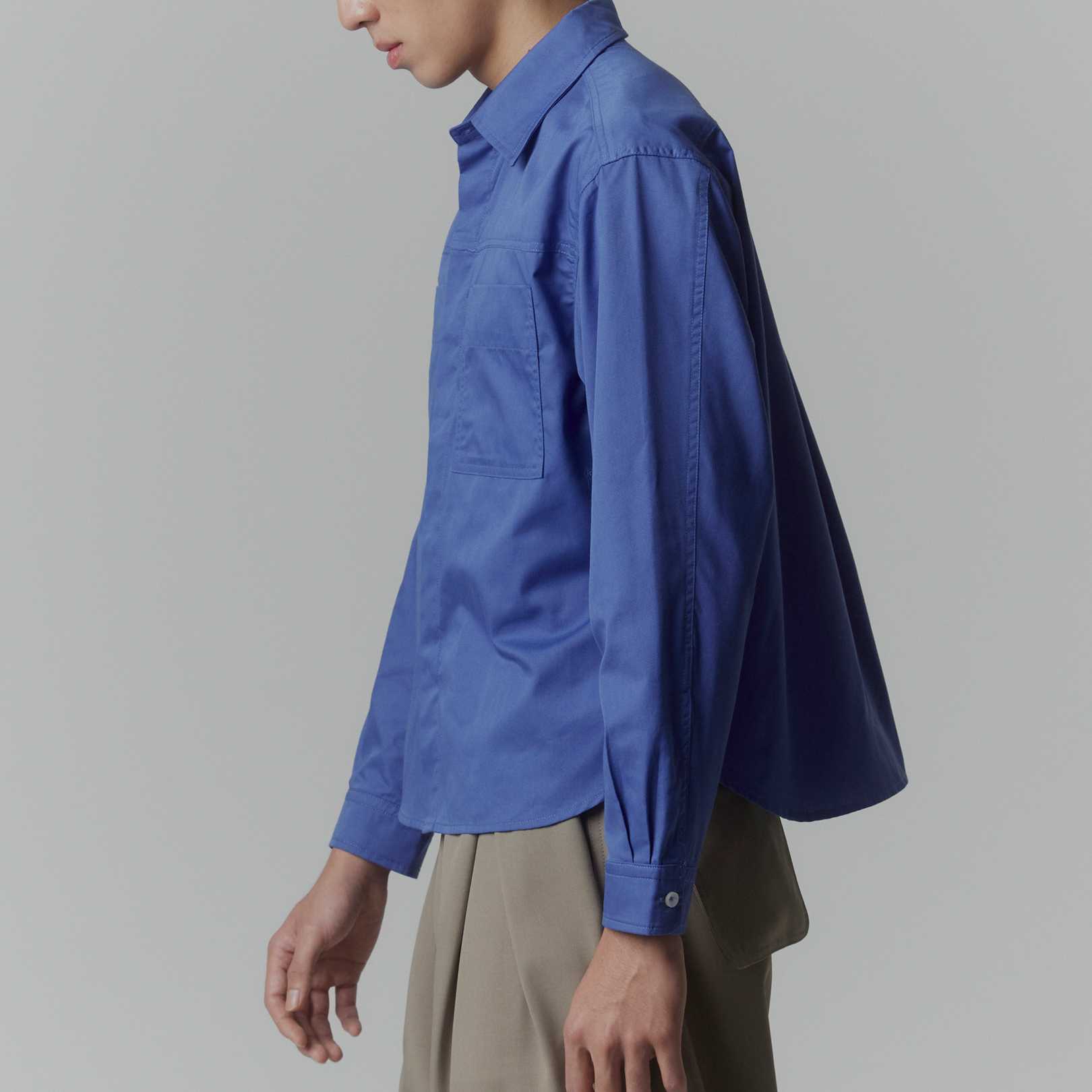 0009 DEFECT — FOREVER SHIRT (BLUE)