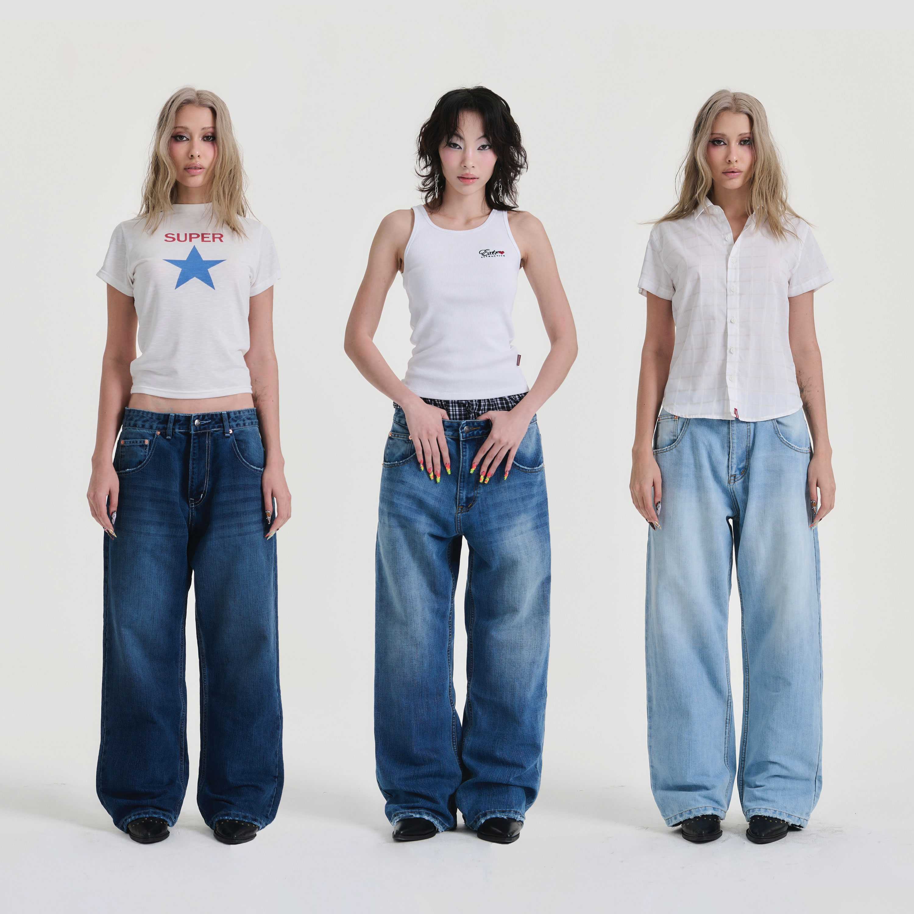 Slab baggy jeans