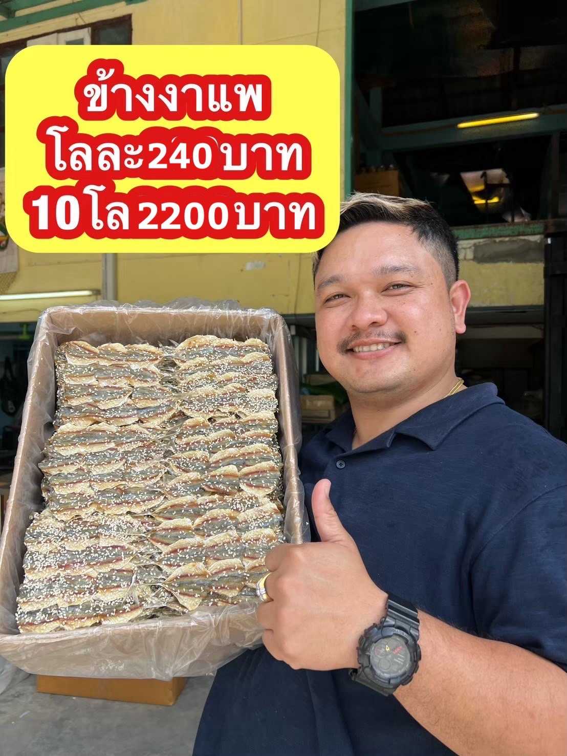 ปลาข้างเหลืองงาแพ 5kg โลละ 220