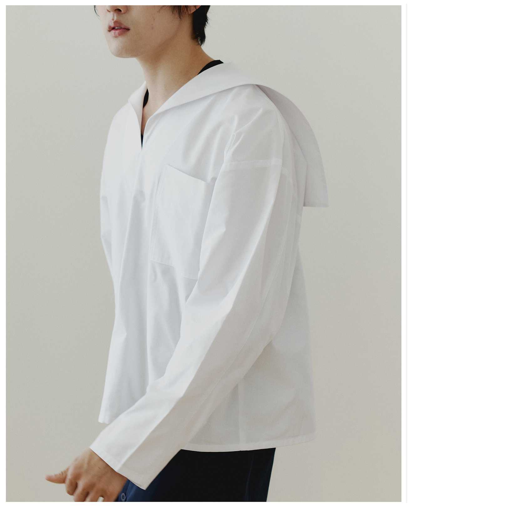 SAIL BOY SHIRTS (WHITE)