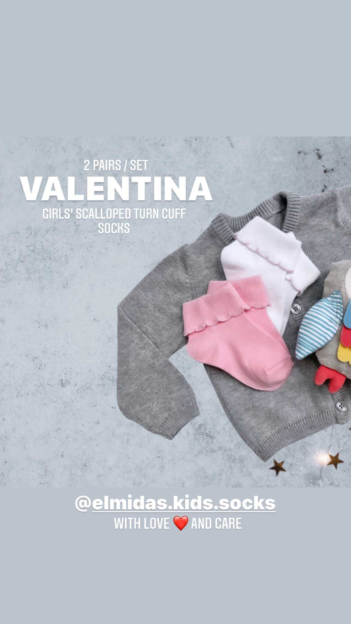 Valentina - 2 pairs pack