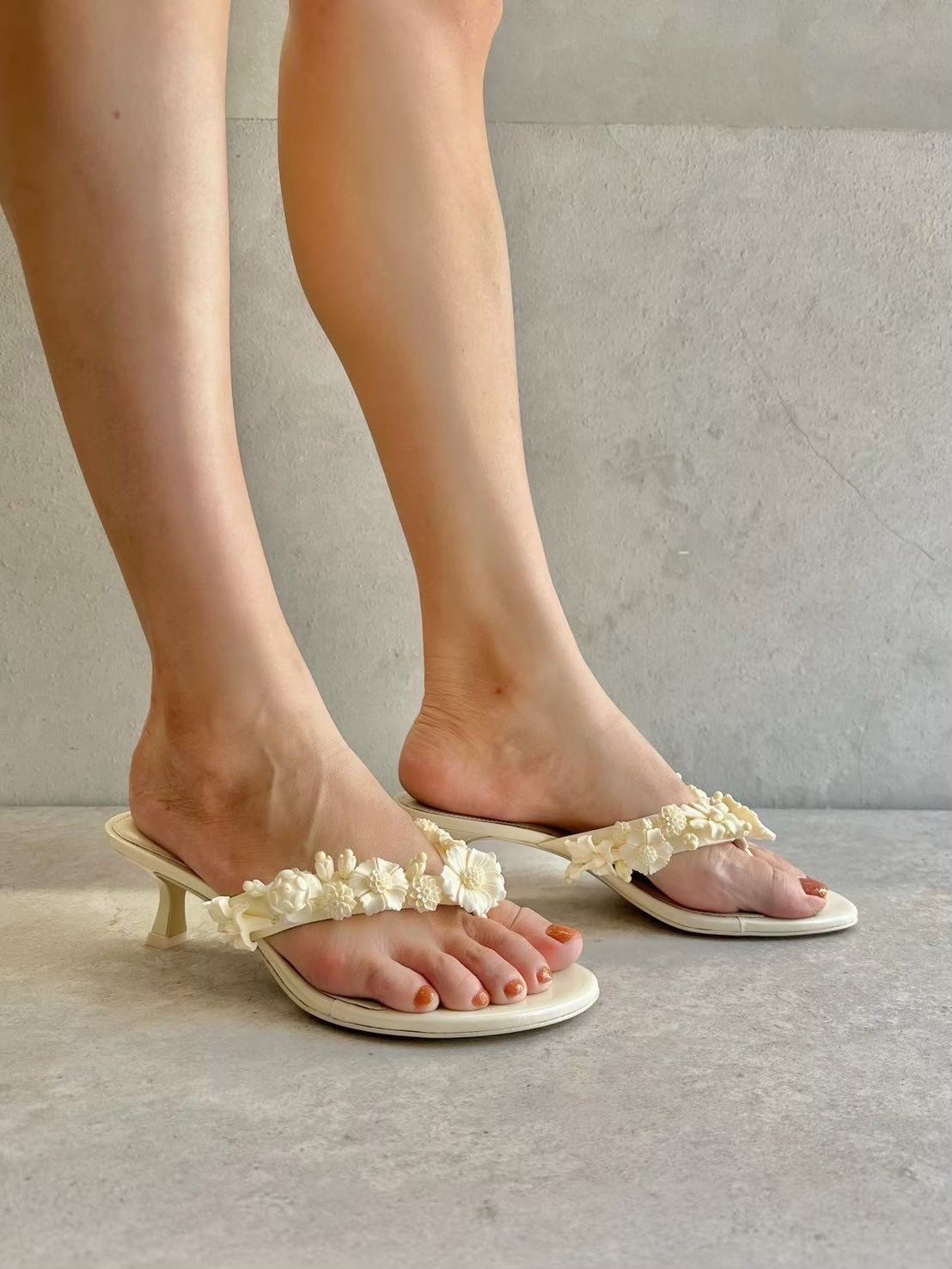 Cult Gaia AVERY SANDAL - IVORY