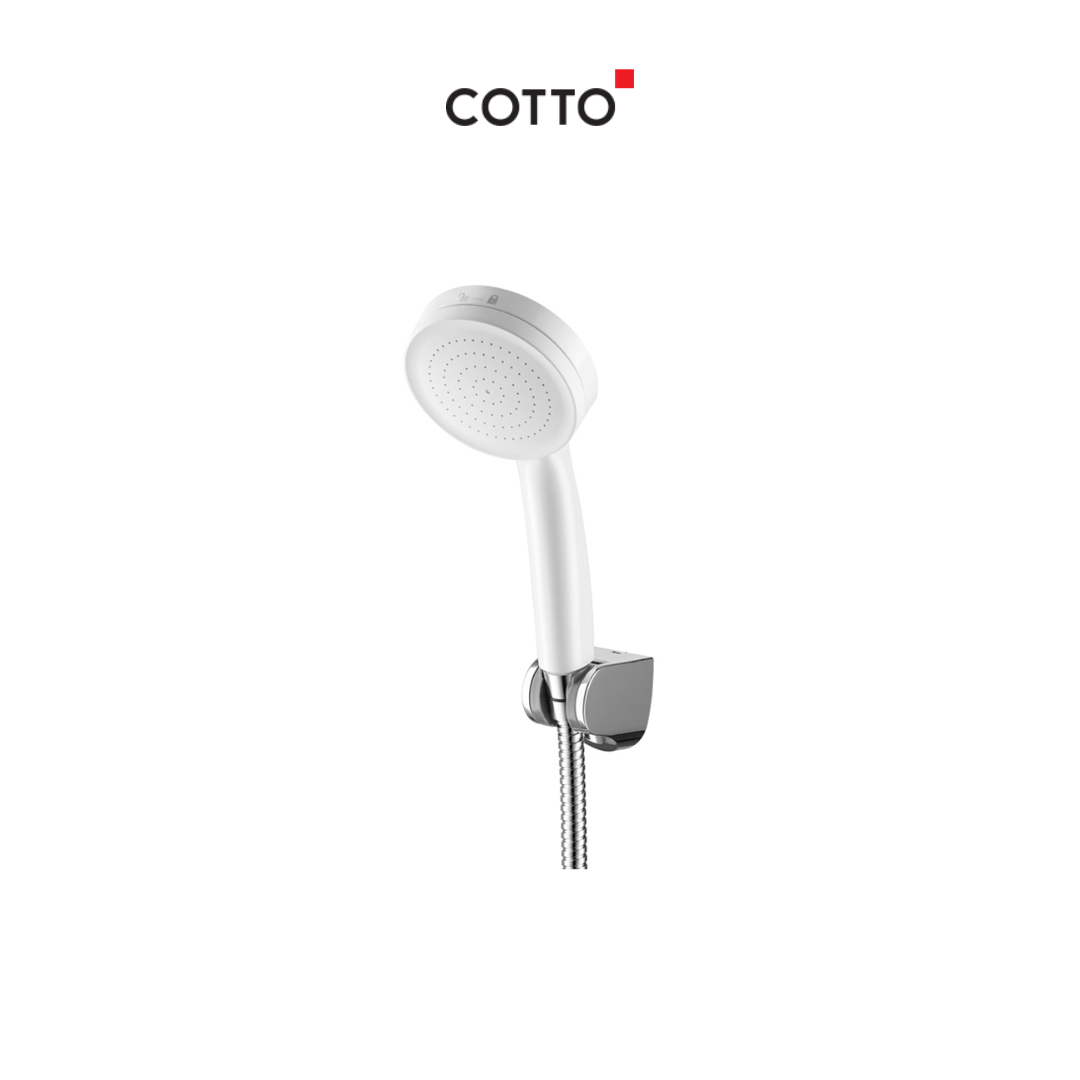 COTTO ZH020#WH(HM) ฝักบัวพร้อมสาย 1 ฟังก์ชั่น