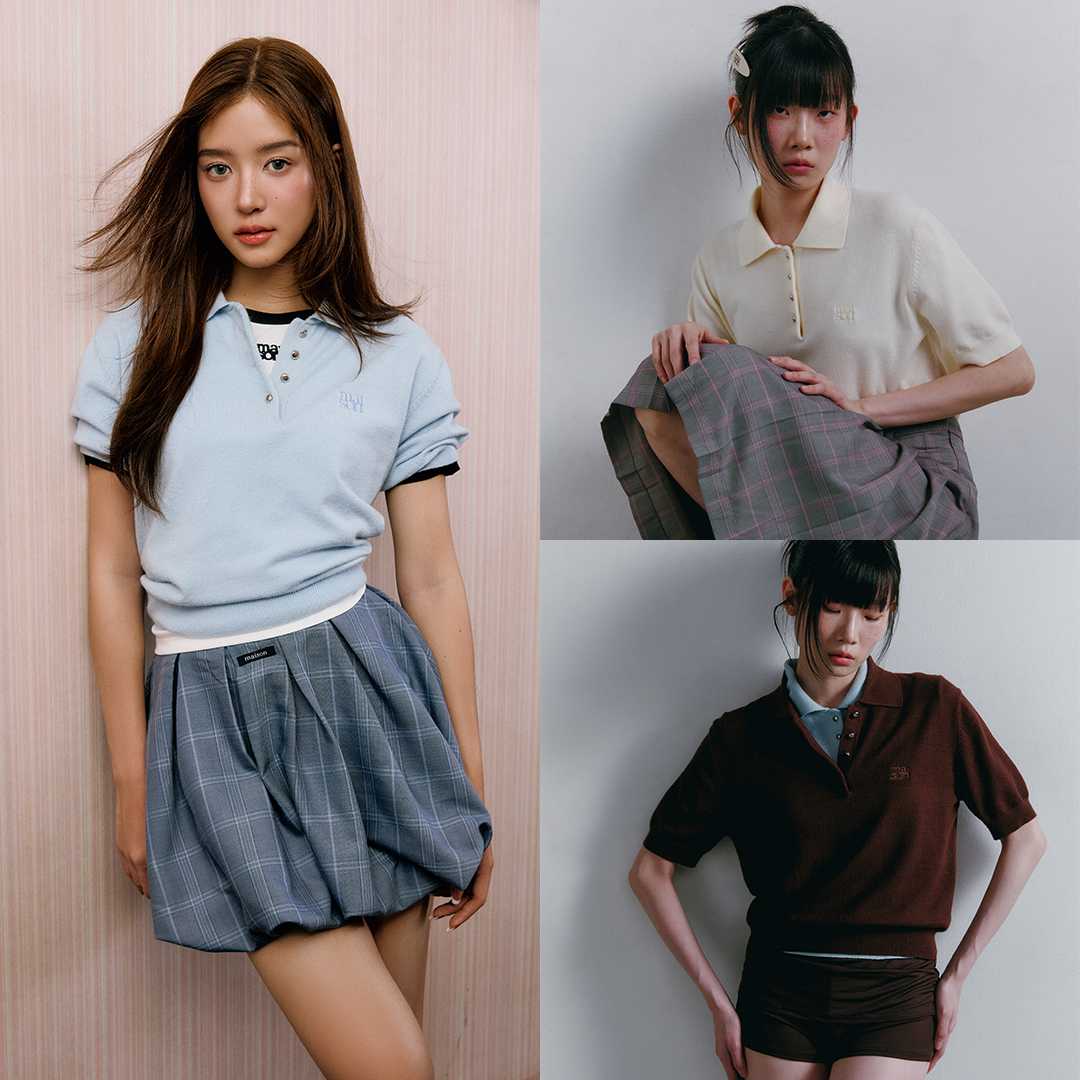 maison KEEPS | Rami Knitted Polo | เสื้อโปโลไหมพรม