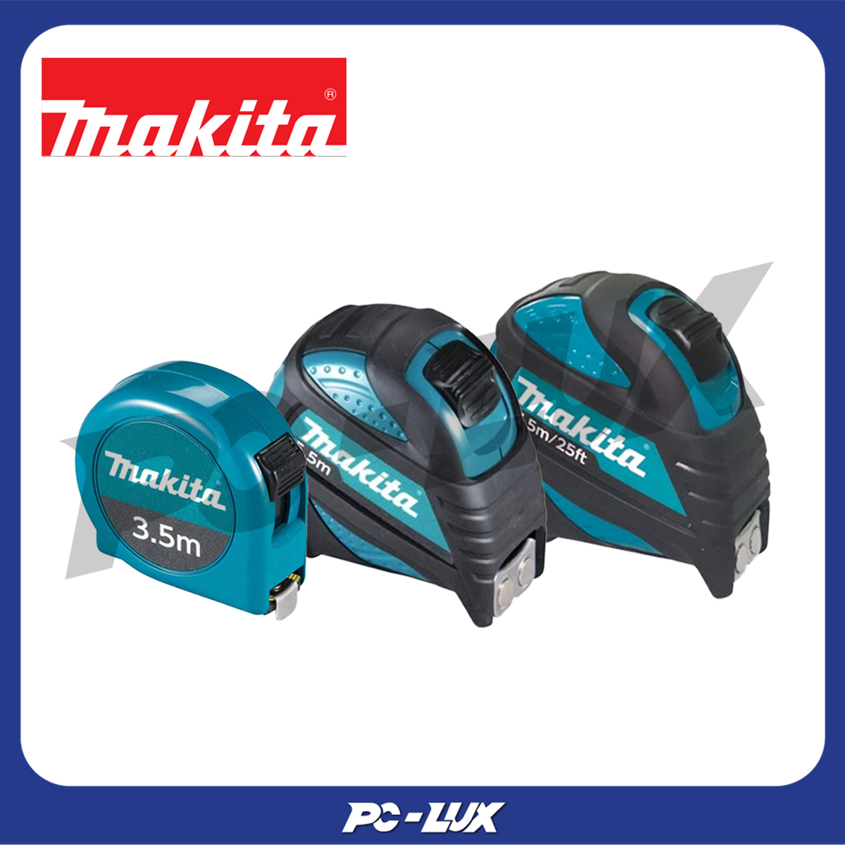 MAKITA ตลับเมตร ขนาด 3.5-7.5 เมตร
