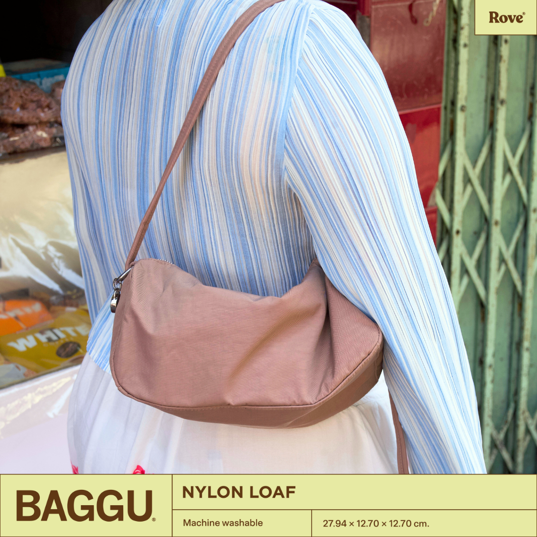 BAGGU Nylon Loaf Bag - Toasted Almond