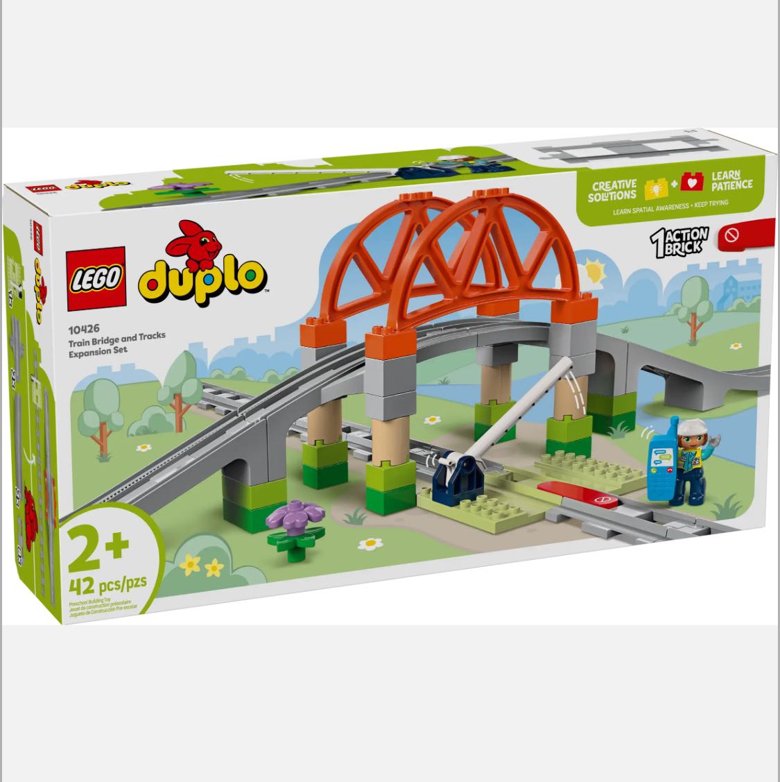 LEGO 10426 Train Bridge and Tracks Expa..(สินค้าซื้อแล้วไม่รับเปลี่ยนคืน)