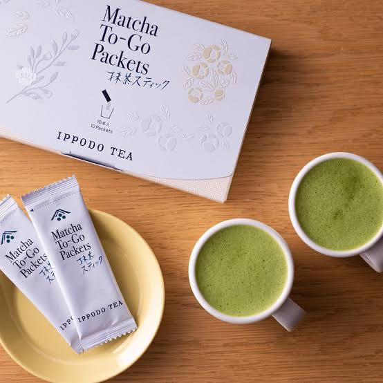 🇯🇵IPPODO Tea Matcha To-Go Packets (2g x 10 packets) Handy single serving sticks that are easy to c